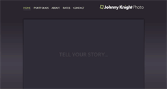 Desktop Screenshot of johnnyknightphoto.com